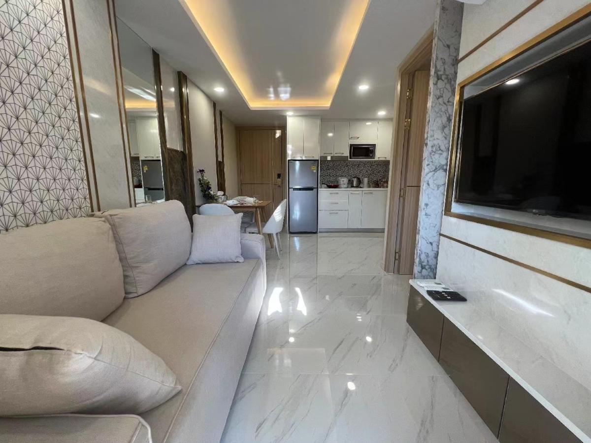Romantic Beach Apartment芭堤雅水系高档酒店式公寓可做饭 Jomtien Exterior foto